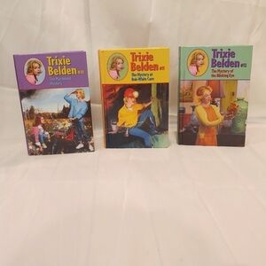 Trixie Belden Books #10, 11, 12